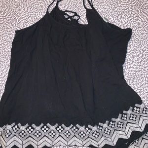 Old navy cross strapped tank top